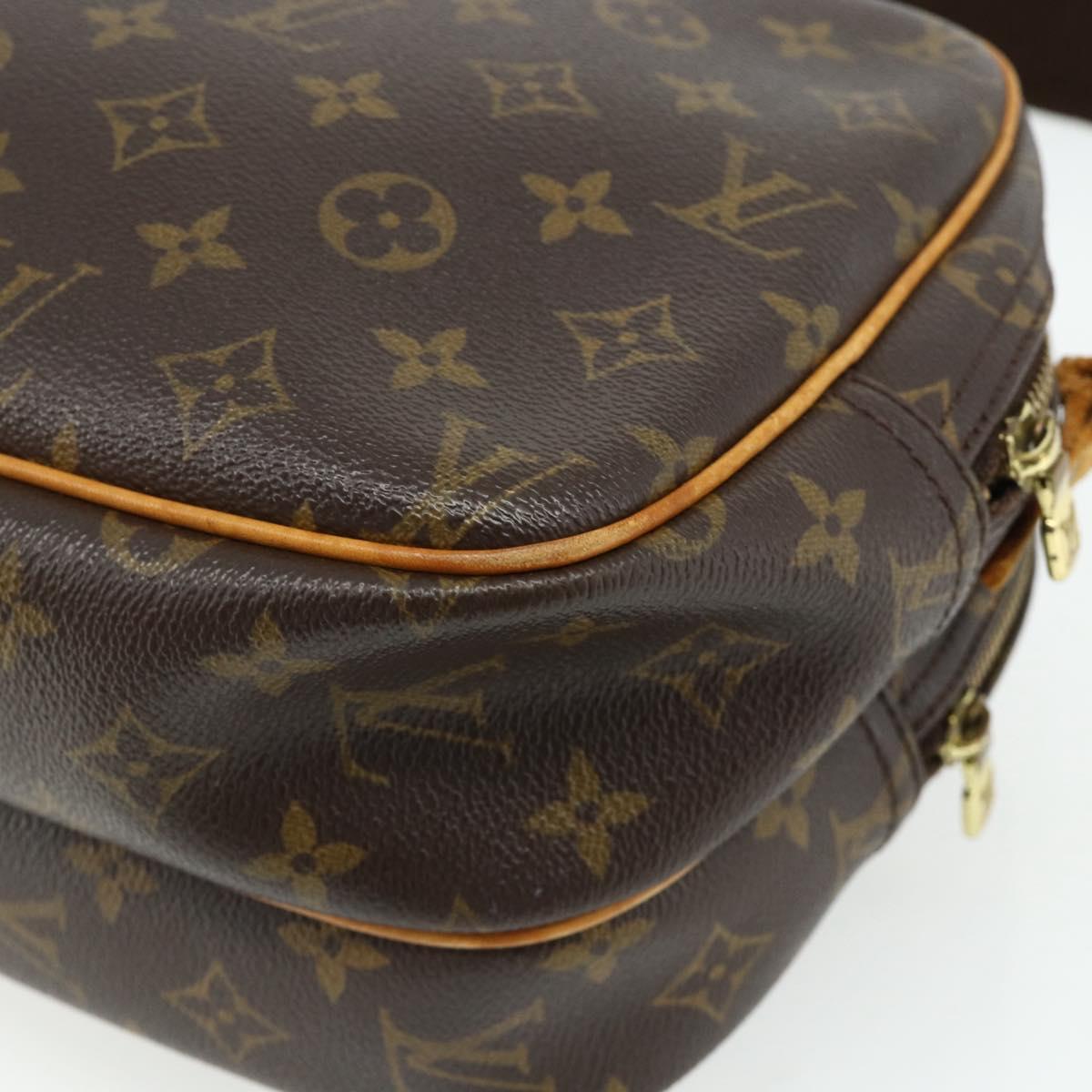 LOUIS VUITTON Monogram Reporter PM Shoulder Bag M45254 LV Auth 178667