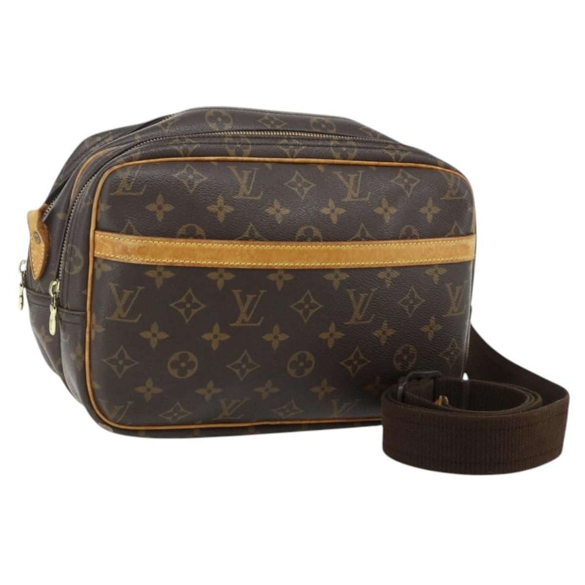 LOUIS VUITTON Monogram Reporter PM Shoulder Bag M45254 LV Auth 178667