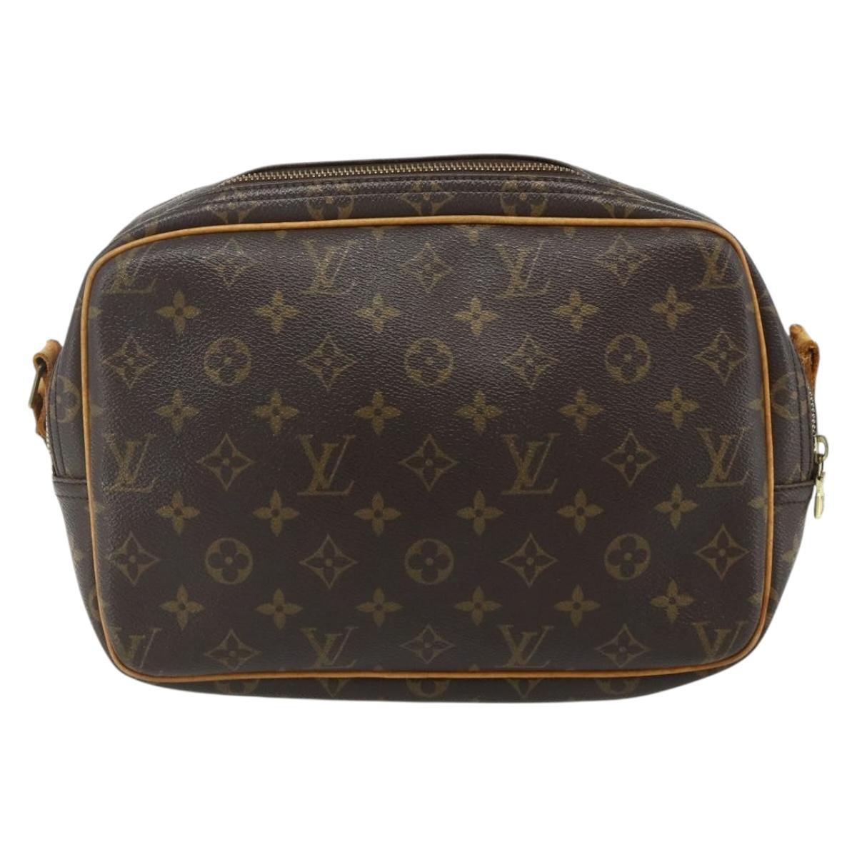 LOUIS VUITTON Monogram Reporter PM Shoulder Bag M45254 LV Auth 178667