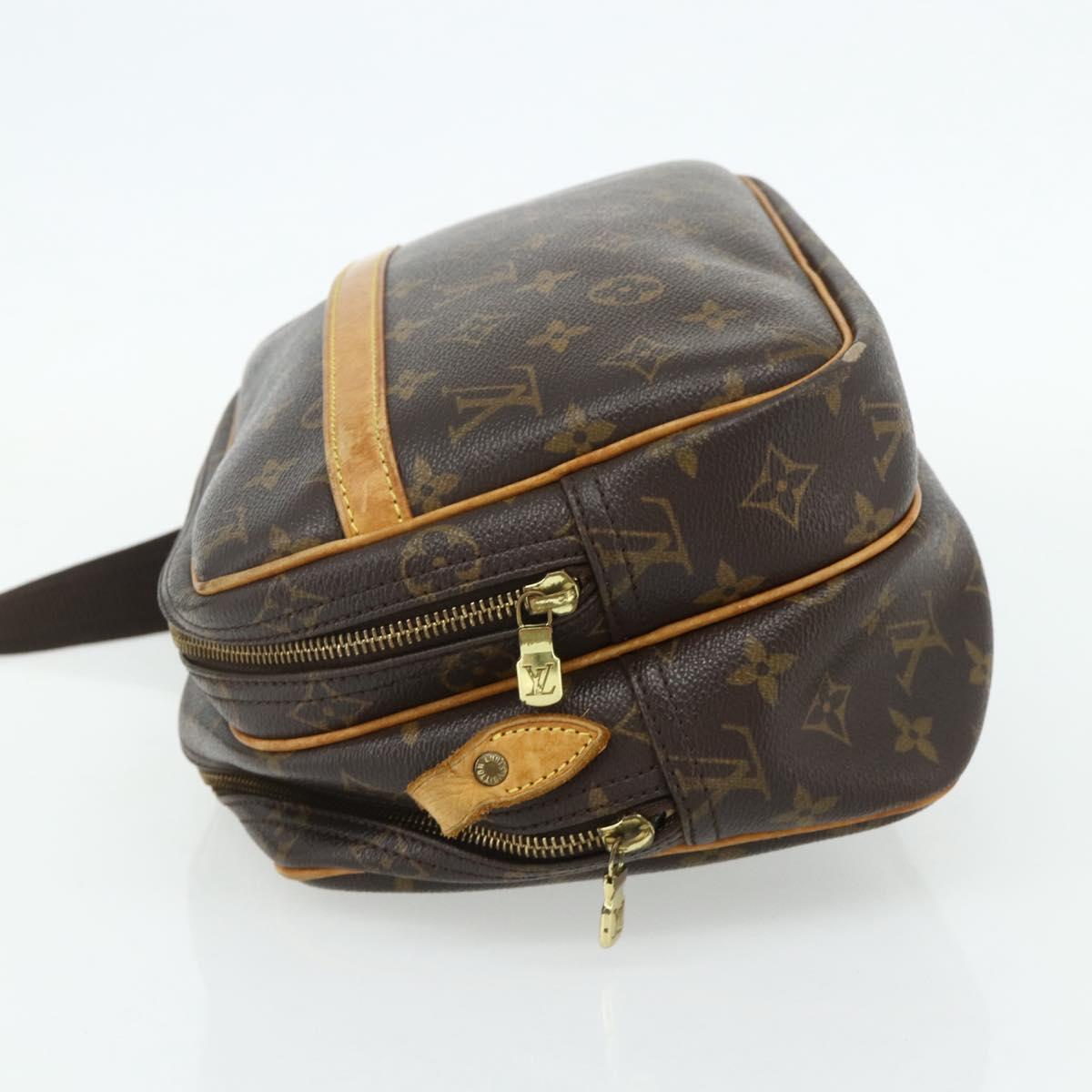 LOUIS VUITTON Monogram Reporter PM Shoulder Bag M45254 LV Auth 178667