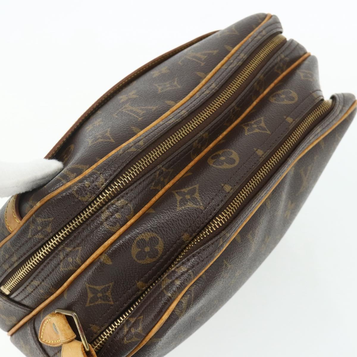 LOUIS VUITTON Monogram Reporter PM Shoulder Bag M45254 LV Auth 178667