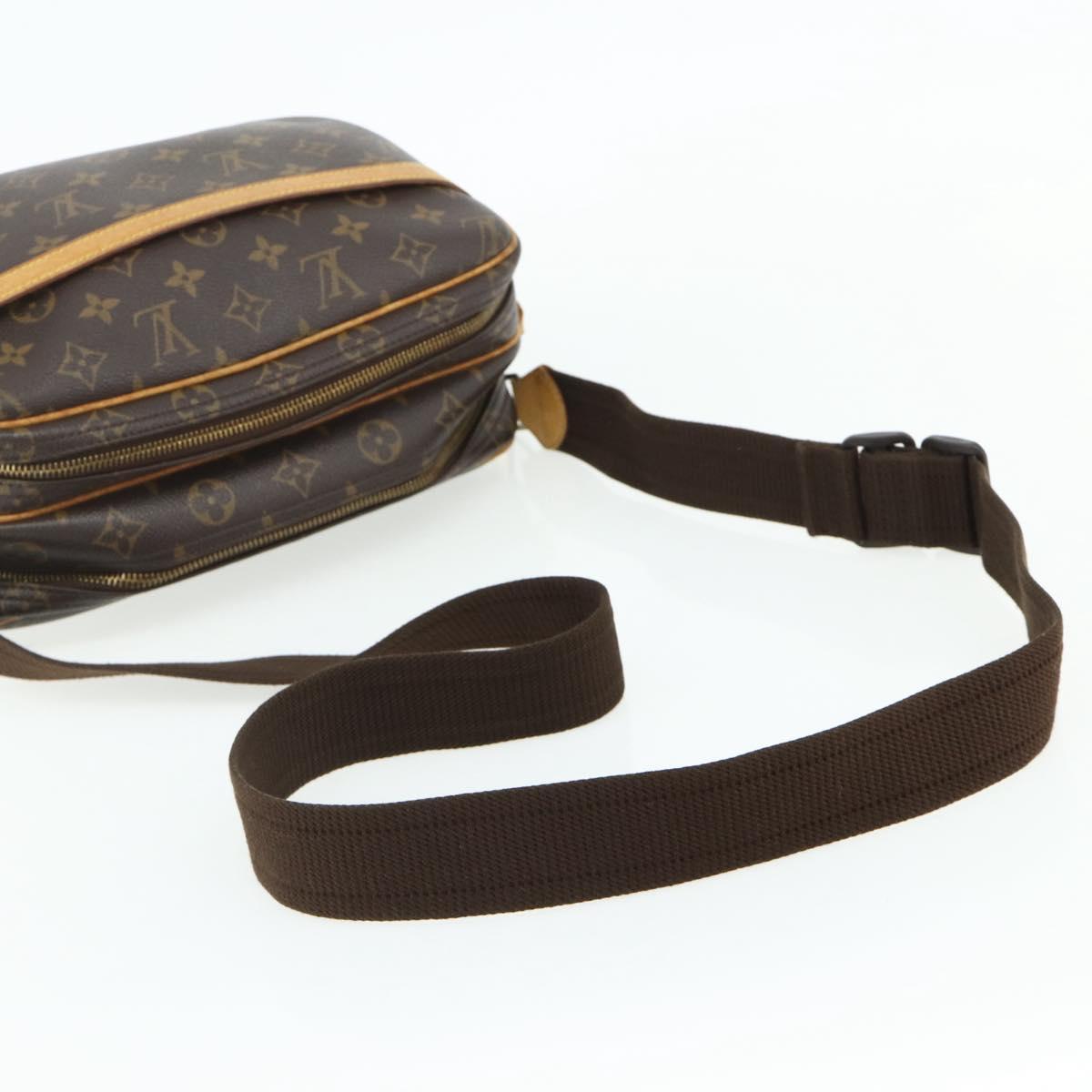 LOUIS VUITTON Monogram Reporter PM Shoulder Bag M45254 LV Auth 178667