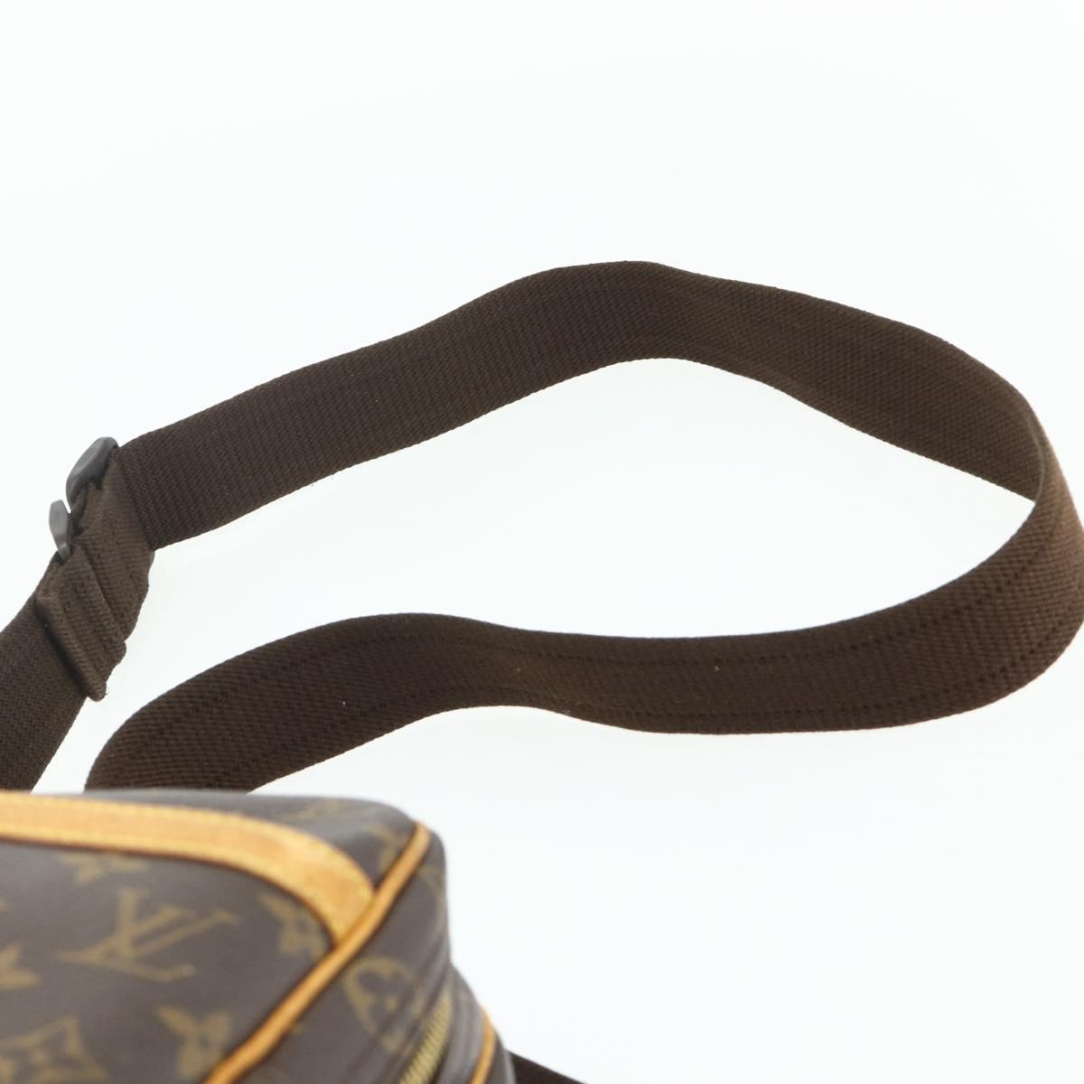 LOUIS VUITTON Monogram Reporter PM Shoulder Bag M45254 LV Auth 178667