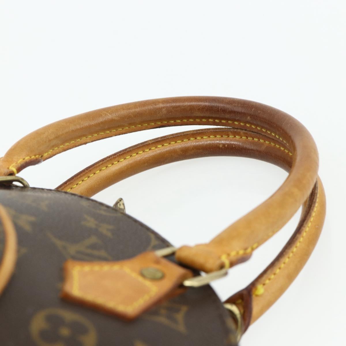 LOUIS VUITTON Monogram Ellipse PM Hand Bag M51127 LV Auth 178670