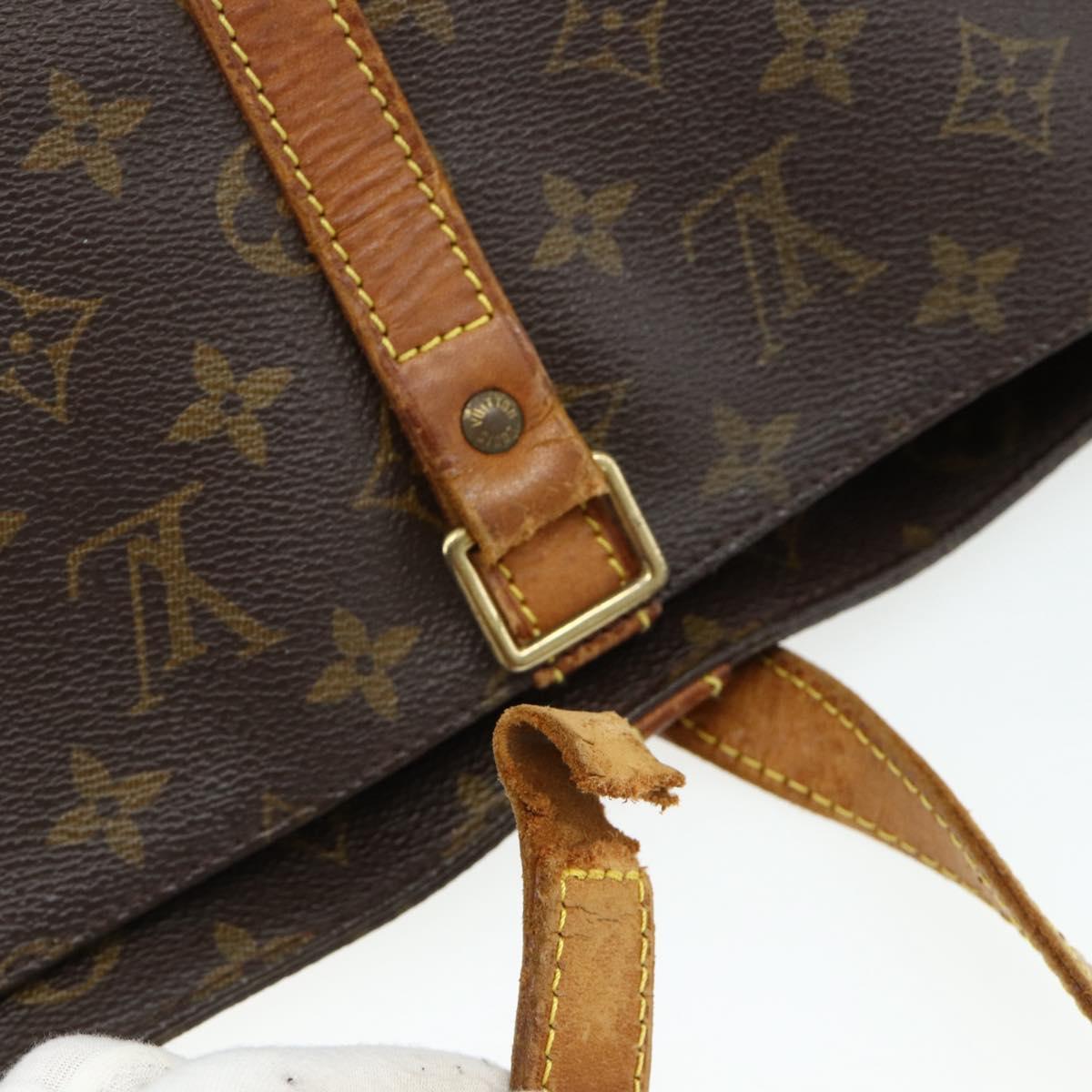 LOUIS VUITTON Monogram Sac Shopping GM Tote Bag M51110 LV Auth 178674