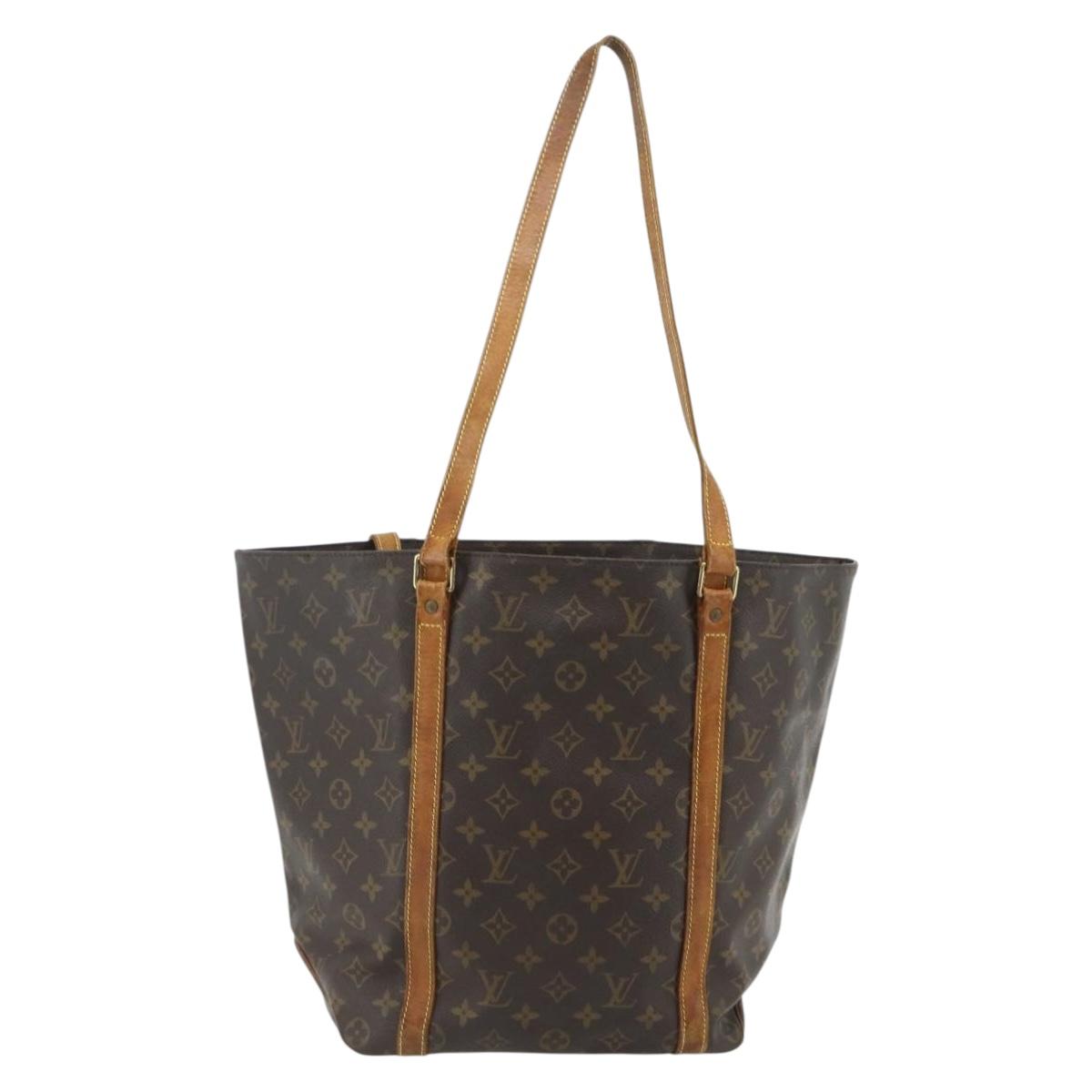 LOUIS VUITTON Monogram Sac Shopping GM Tote Bag M51110 LV Auth 178674