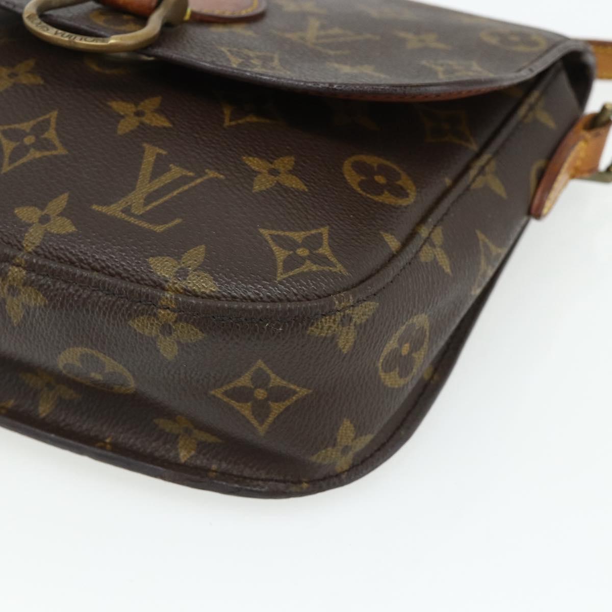 LOUIS VUITTON Monogram Saint Cloud MM Shoulder Bag M51243 LV Auth 178675