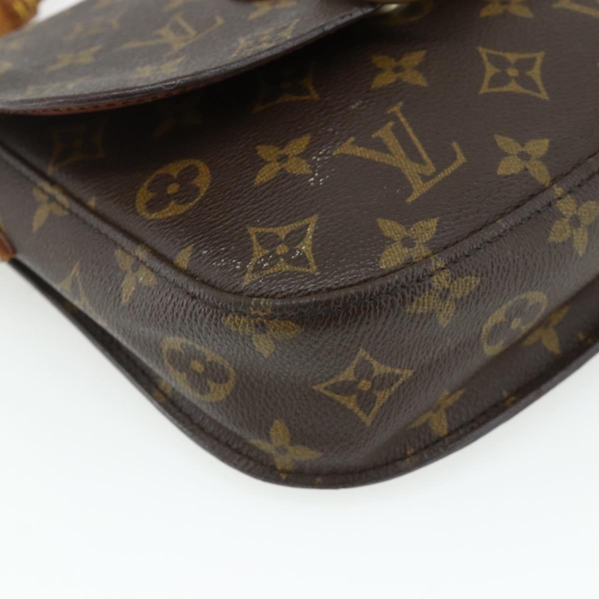 LOUIS VUITTON Monogram Saint Cloud MM Shoulder Bag M51243 LV Auth 178675