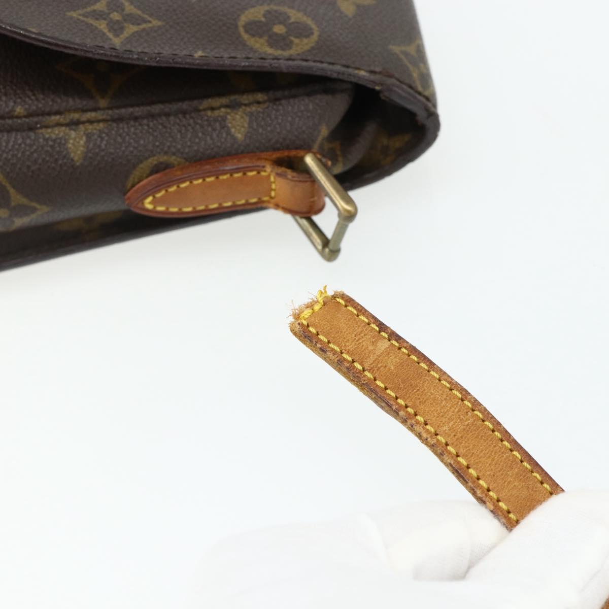 LOUIS VUITTON Monogram Saint Cloud MM Shoulder Bag M51243 LV Auth 178675