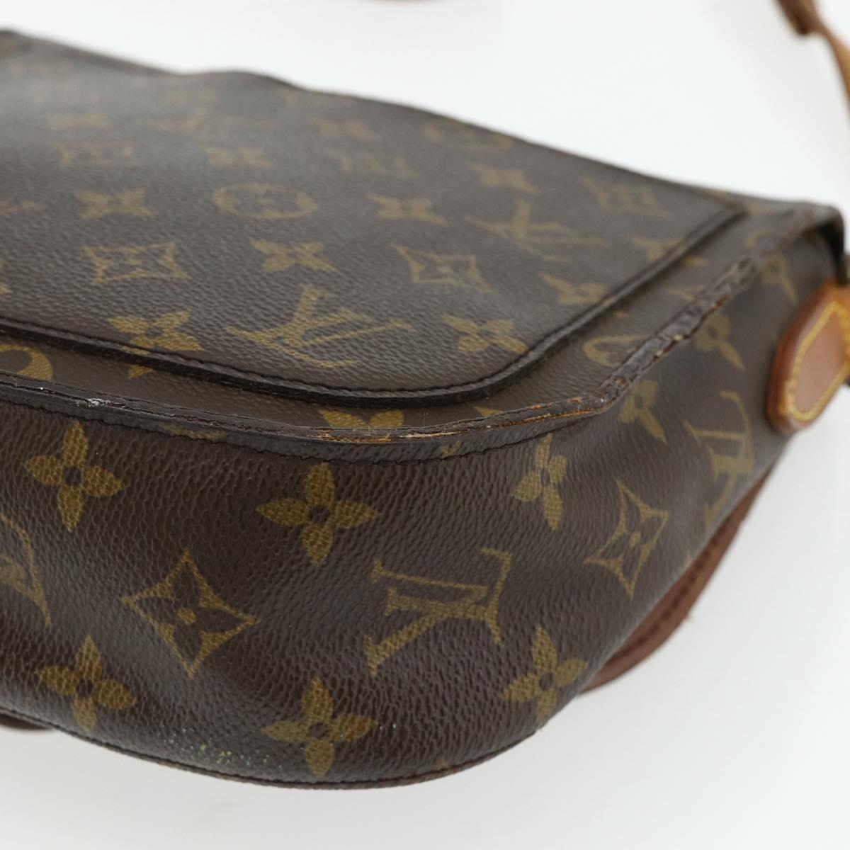 LOUIS VUITTON Monogram Saint Cloud GM Shoulder Bag M51242 LV Auth 178676