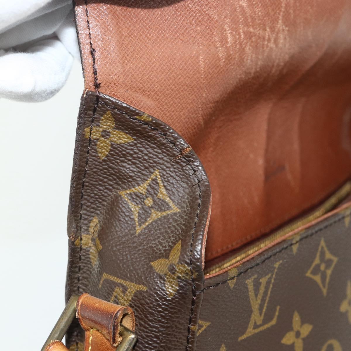 LOUIS VUITTON Monogram Saint Cloud GM Shoulder Bag M51242 LV Auth 178676