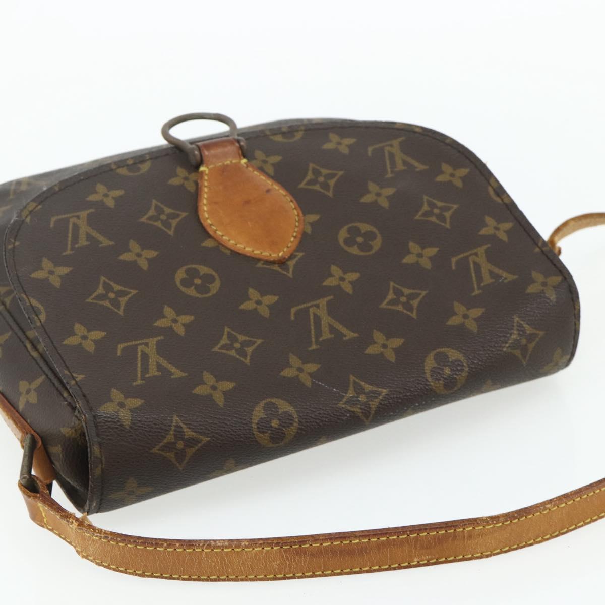 LOUIS VUITTON Monogram Saint Cloud GM Shoulder Bag M51242 LV Auth 178676