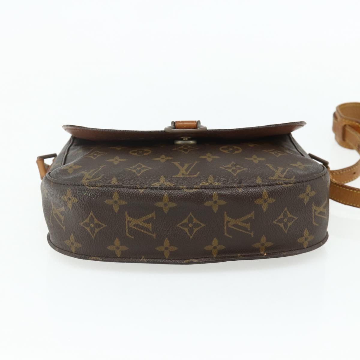 LOUIS VUITTON Monogram Saint Cloud GM Shoulder Bag M51242 LV Auth 178676