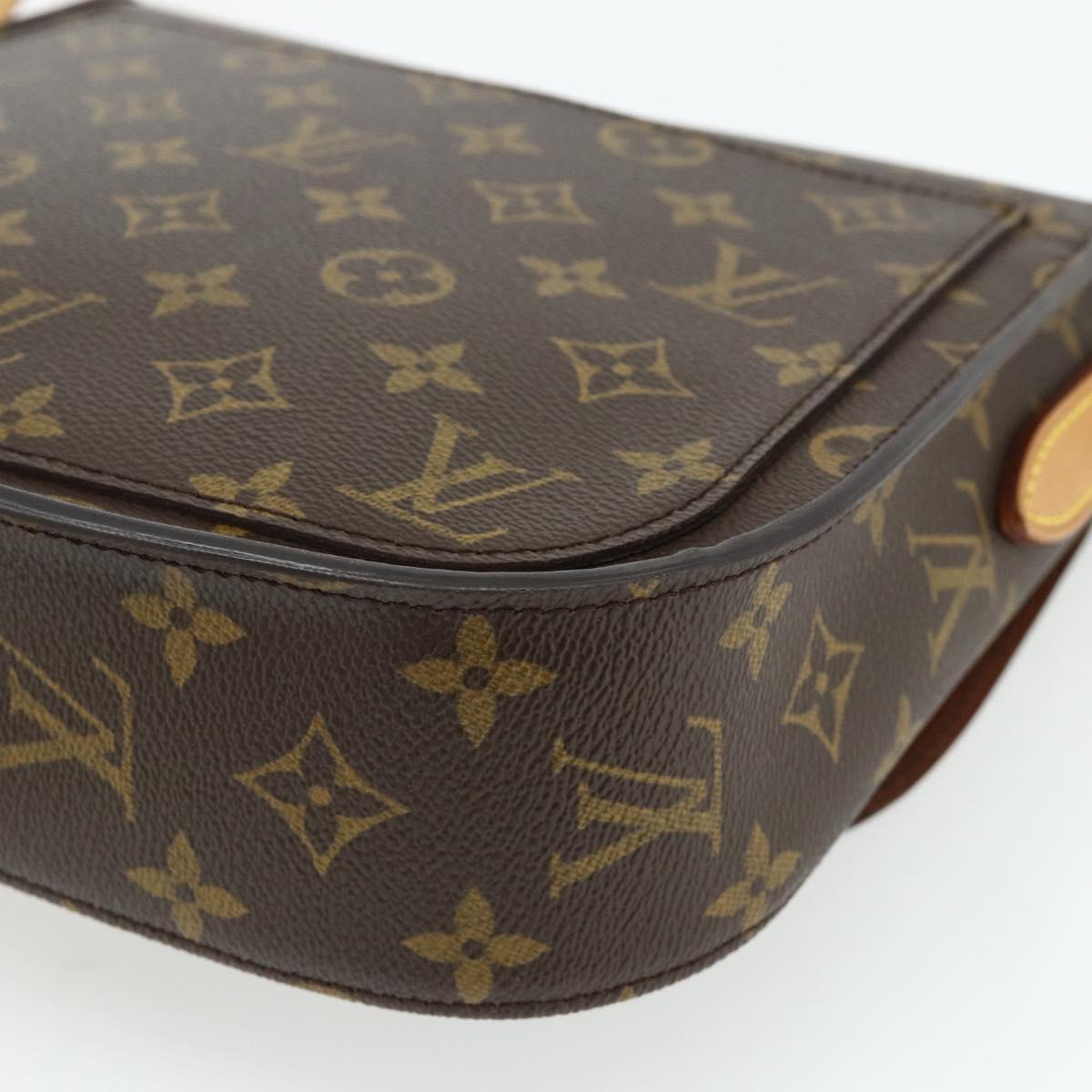 LOUIS VUITTON Monogram Saint Cloud GM Shoulder Bag M51242 LV Auth 178677A