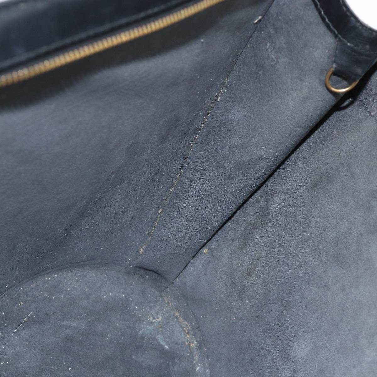 LOUIS VUITTON Epi Saint Jacques Shopping Shoulder Bag Black M52272 Auth 178686