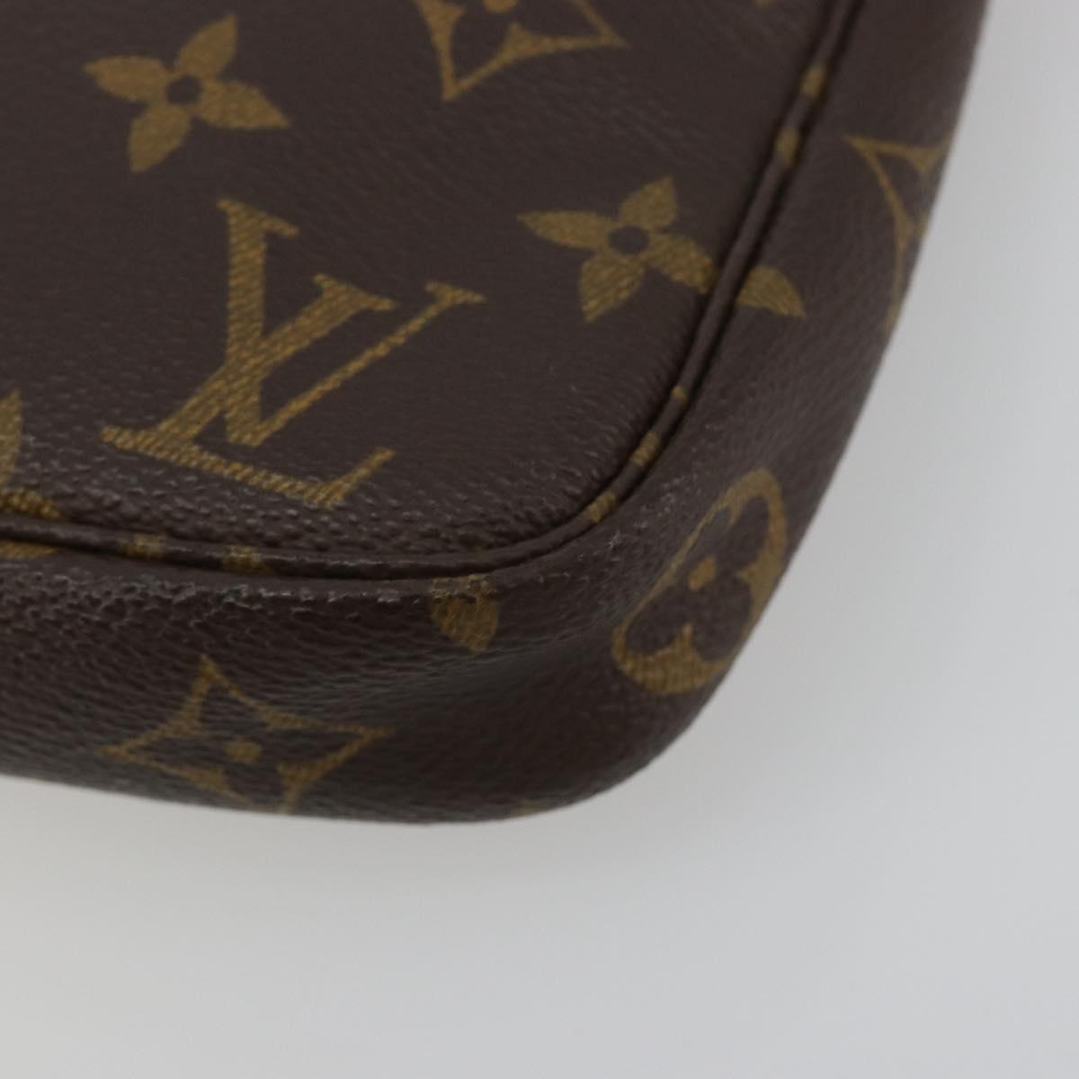 LOUIS VUITTON Monogram Pochette Accessoires Pouch M51980 LV Auth 178696