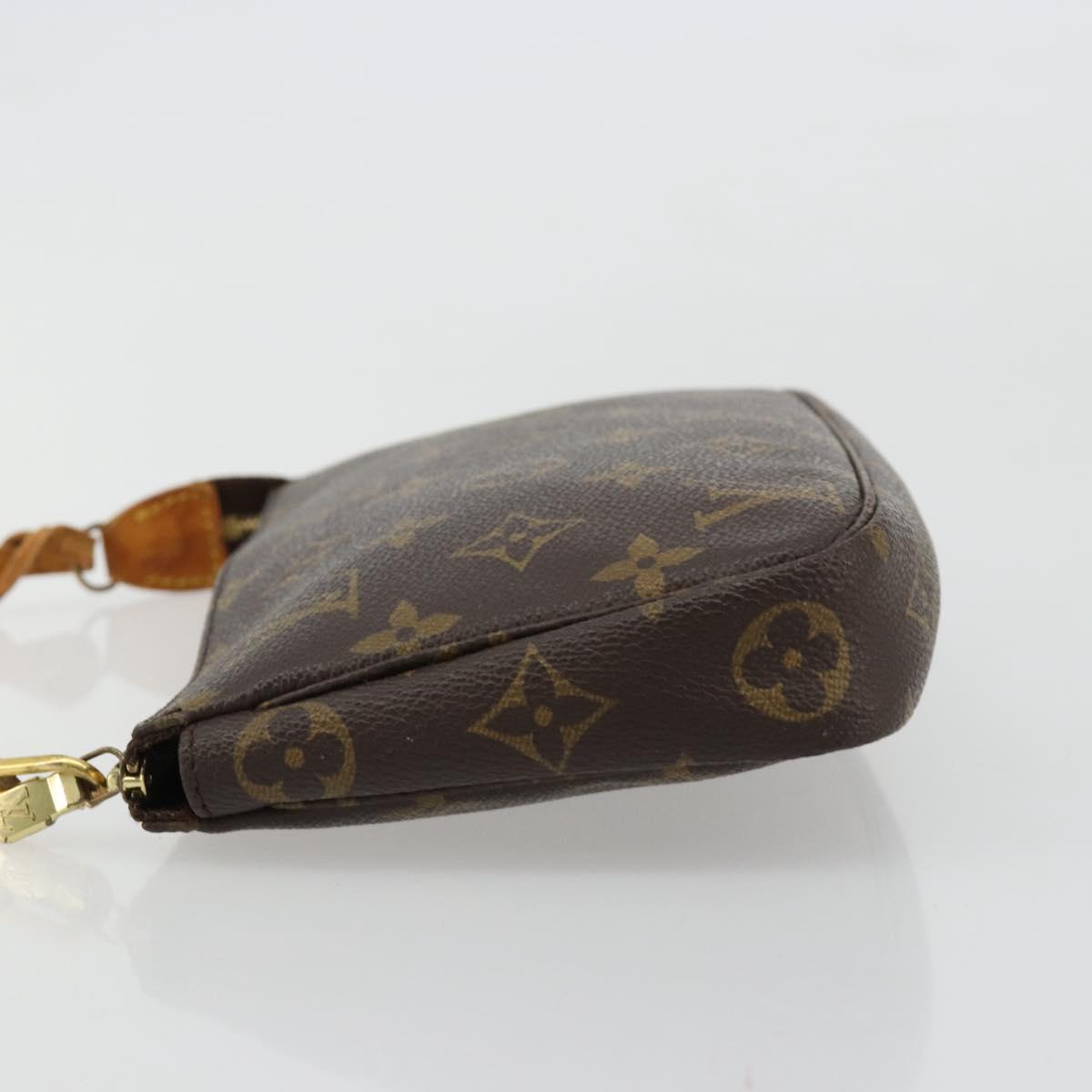 LOUIS VUITTON Monogram Pochette Accessoires Pouch M51980 LV Auth 178696