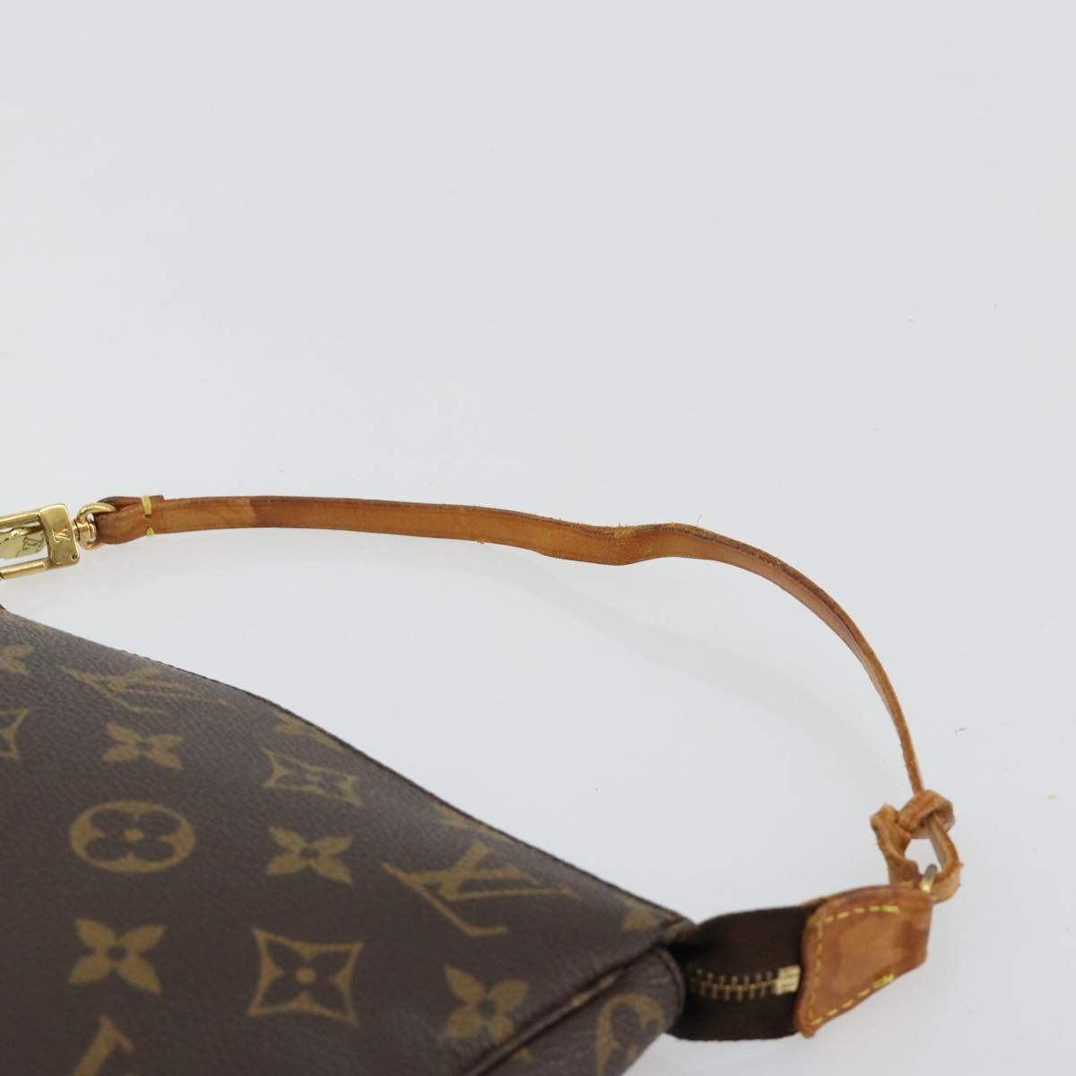 LOUIS VUITTON Monogram Pochette Accessoires Pouch M51980 LV Auth 178696
