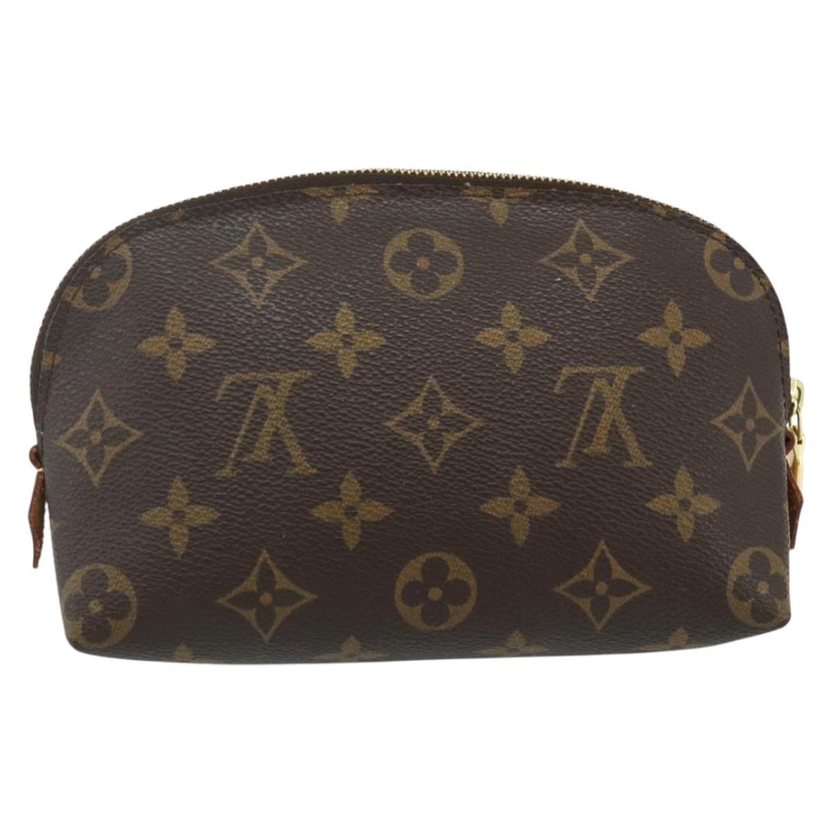 LOUIS VUITTON Monogram Pochette Cosmetic PM Pouch M43998 LV Auth 178697