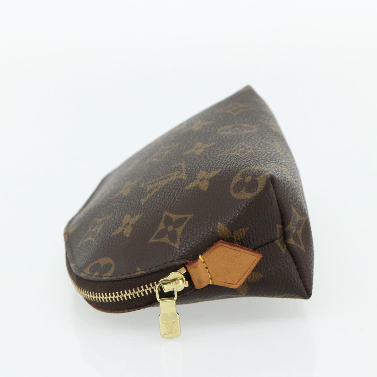 LOUIS VUITTON Monogram Pochette Cosmetic PM Pouch M43998 LV Auth 178697