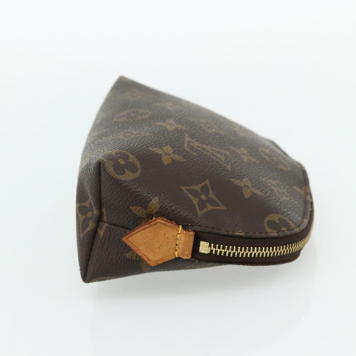 LOUIS VUITTON Monogram Pochette Cosmetic PM Pouch M43998 LV Auth 178697