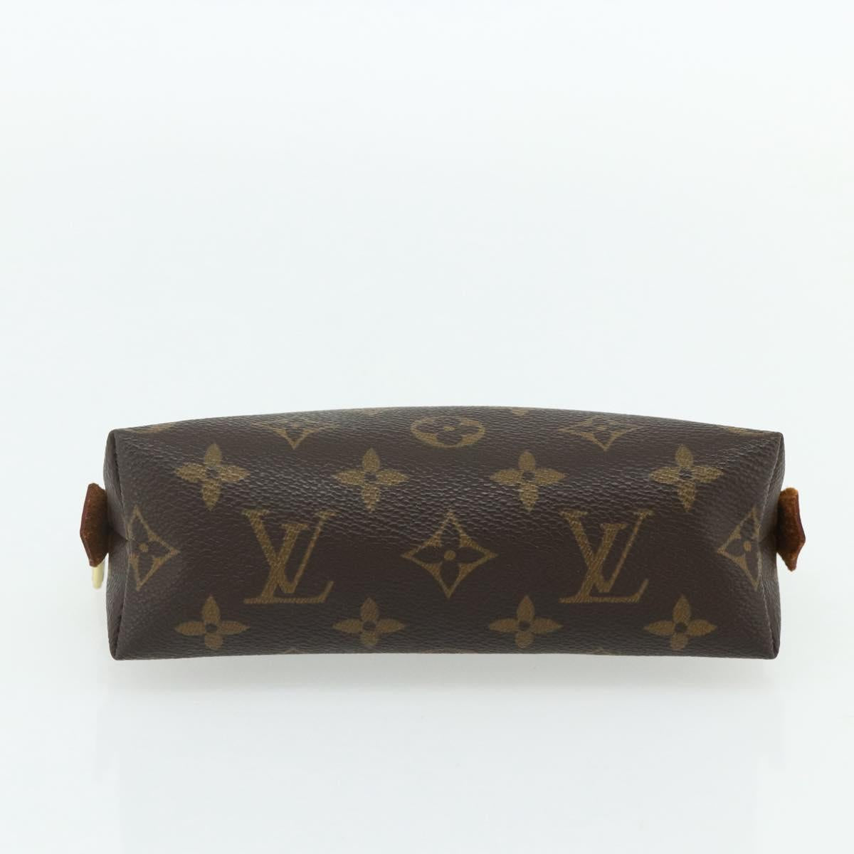 LOUIS VUITTON Monogram Pochette Cosmetic PM Pouch M43998 LV Auth 178697