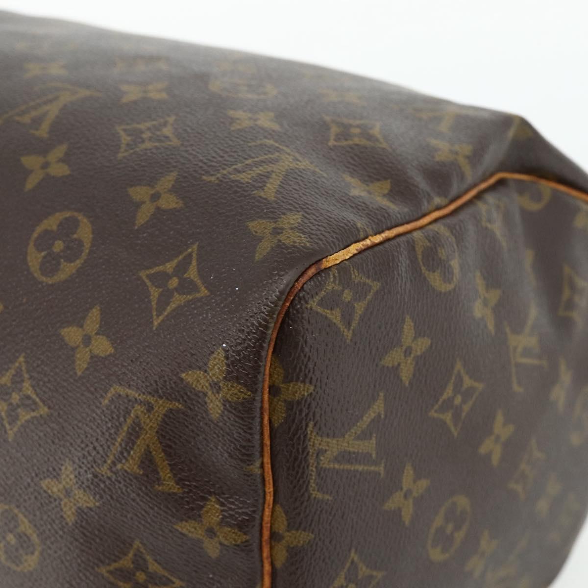 LOUIS VUITTON Monogram Speedy 30 Hand Bag M41526 LV Auth 178700