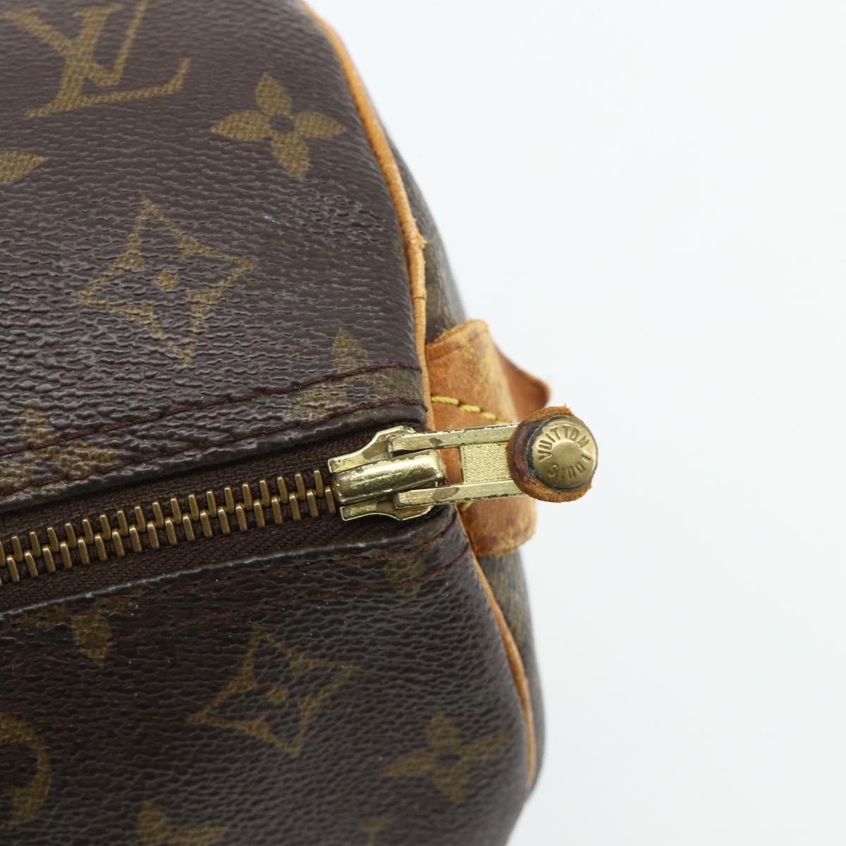 LOUIS VUITTON Monogram Speedy 30 Hand Bag M41526 LV Auth 178700