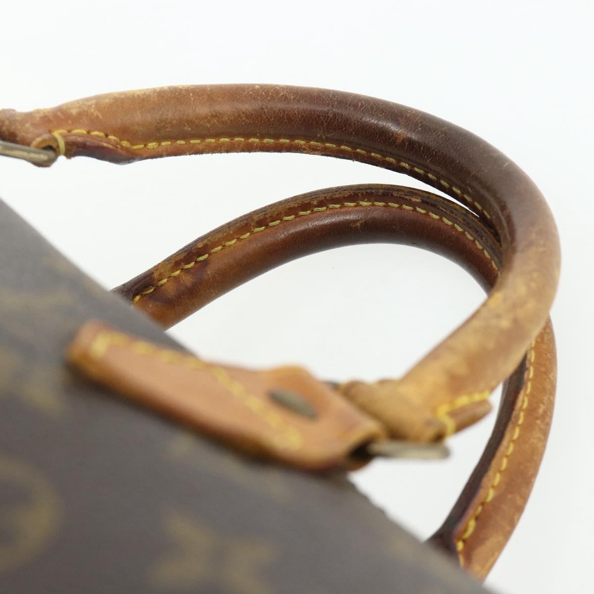 LOUIS VUITTON Monogram Speedy 30 Hand Bag M41526 LV Auth 178700