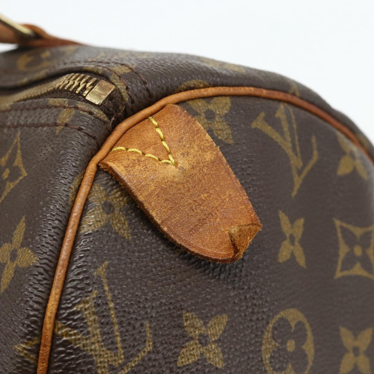 LOUIS VUITTON Monogram Speedy 30 Hand Bag M41526 LV Auth 178701