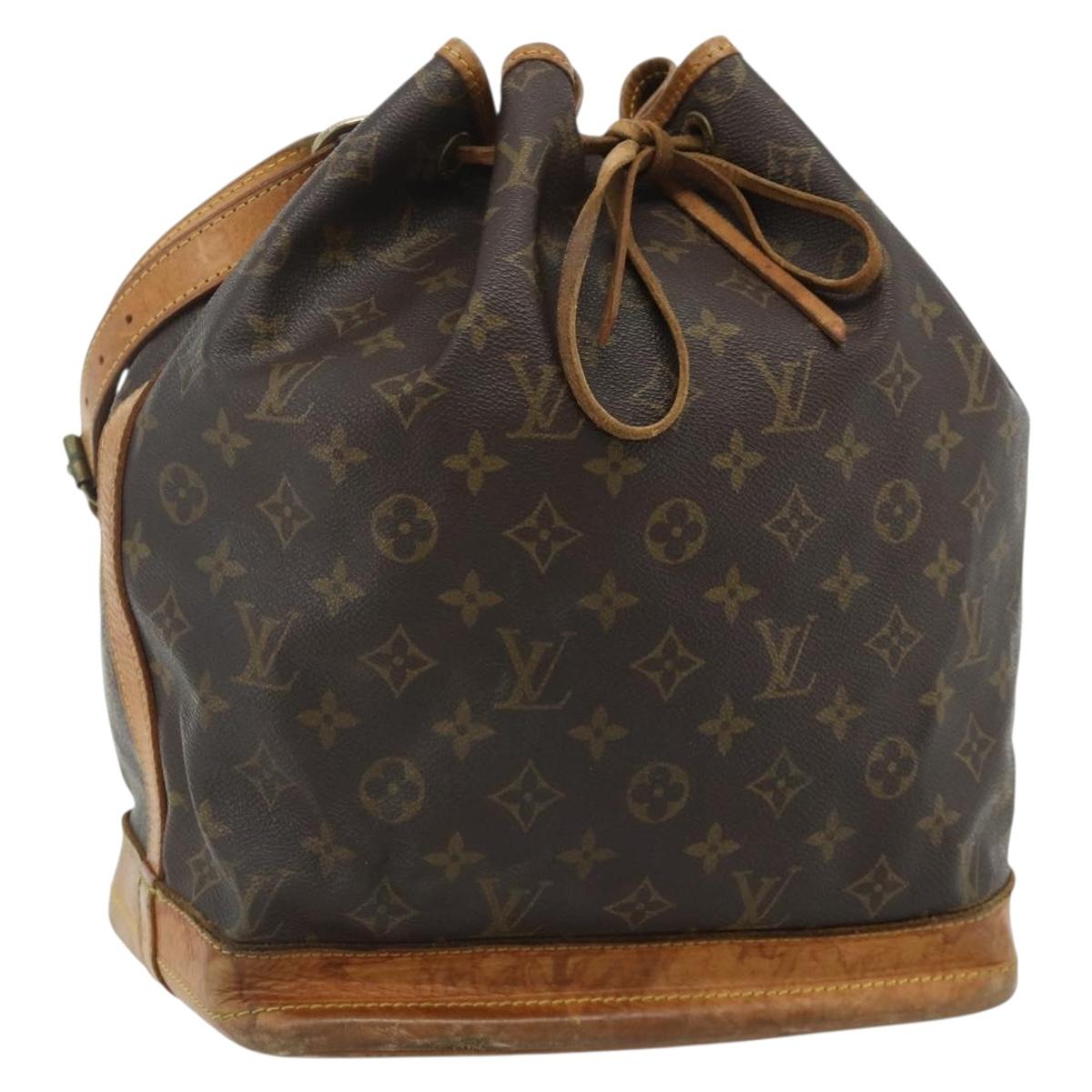 LOUIS VUITTON Monogram Noe Shoulder Bag M42224 LV Auth 178707