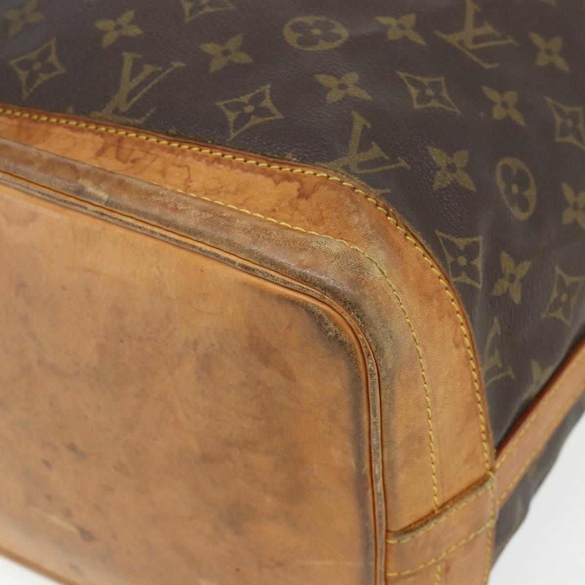 LOUIS VUITTON Monogram Noe Shoulder Bag M42224 LV Auth 178707