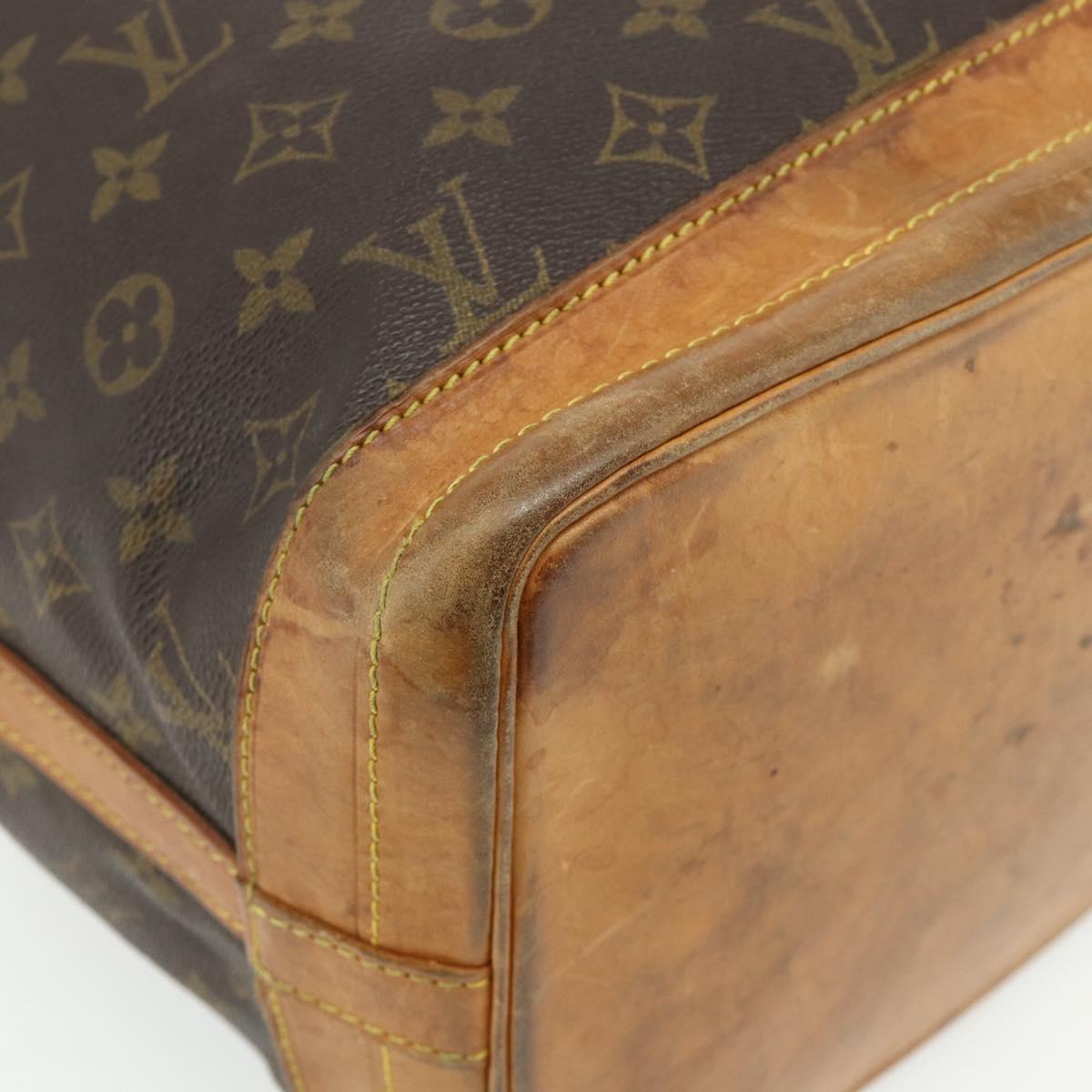 LOUIS VUITTON Monogram Noe Shoulder Bag M42224 LV Auth 178707