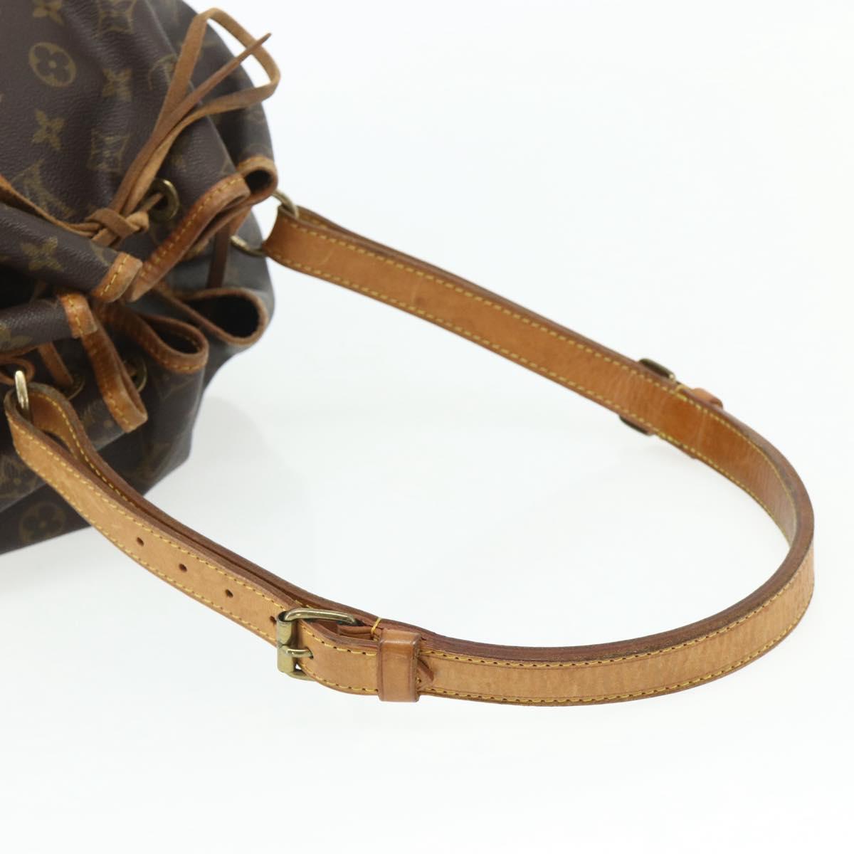 LOUIS VUITTON Monogram Noe Shoulder Bag M42224 LV Auth 178707