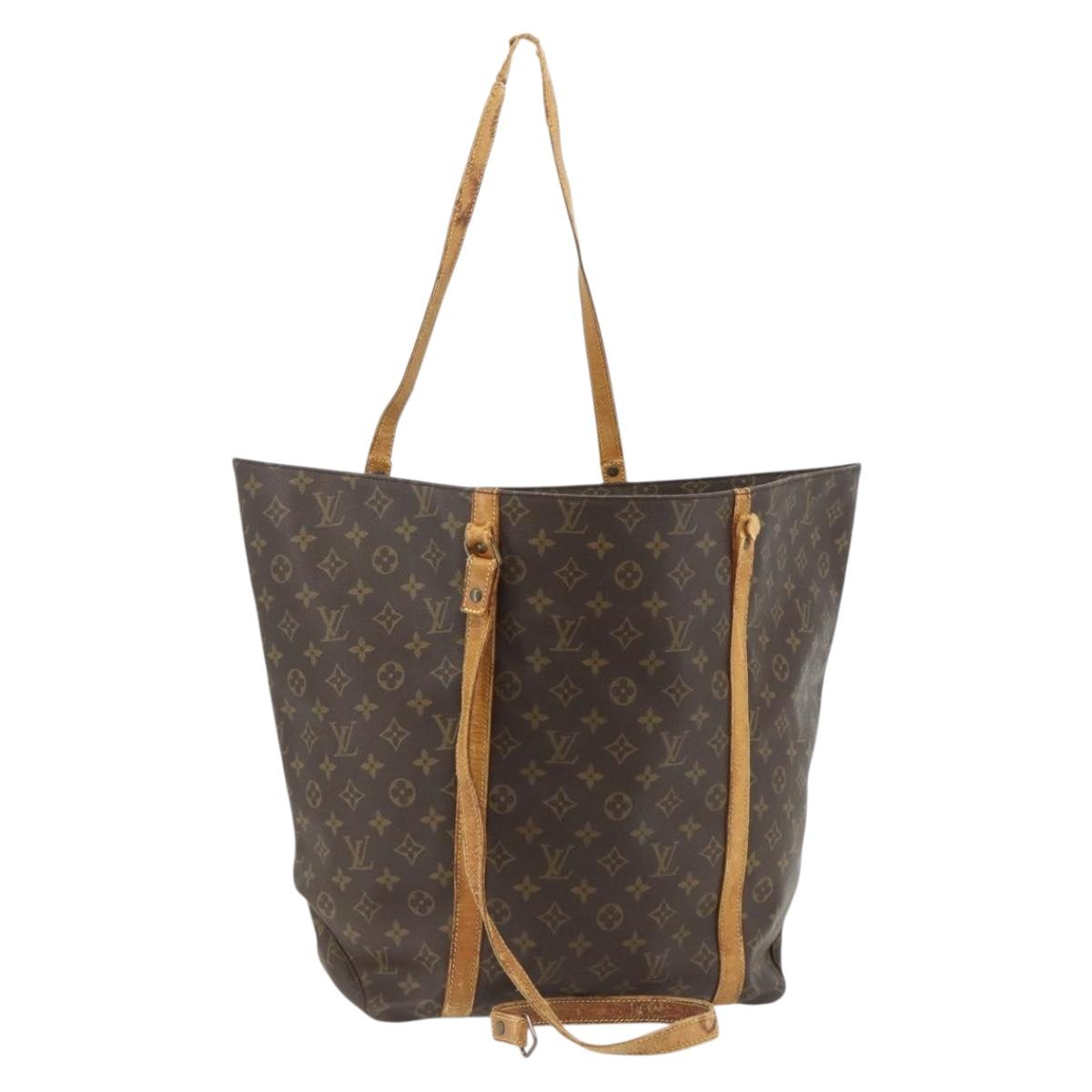 LOUIS VUITTON Monogram Sac Shopping GM Tote Bag M51110 LV Auth 178708