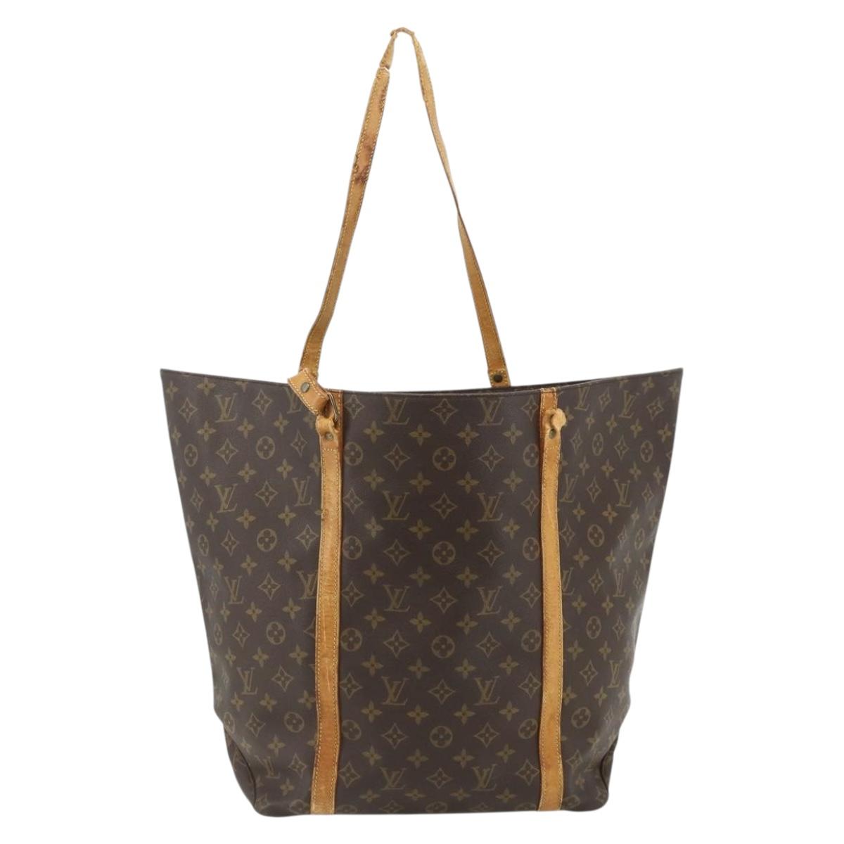 LOUIS VUITTON Monogram Sac Shopping GM Tote Bag M51110 LV Auth 178708