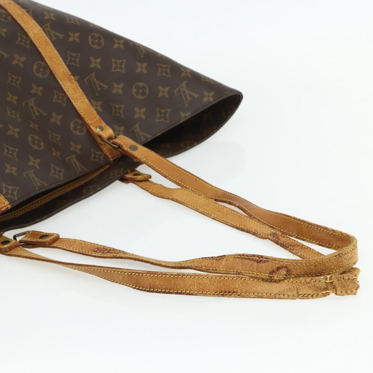 LOUIS VUITTON Monogram Sac Shopping GM Tote Bag M51110 LV Auth 178708