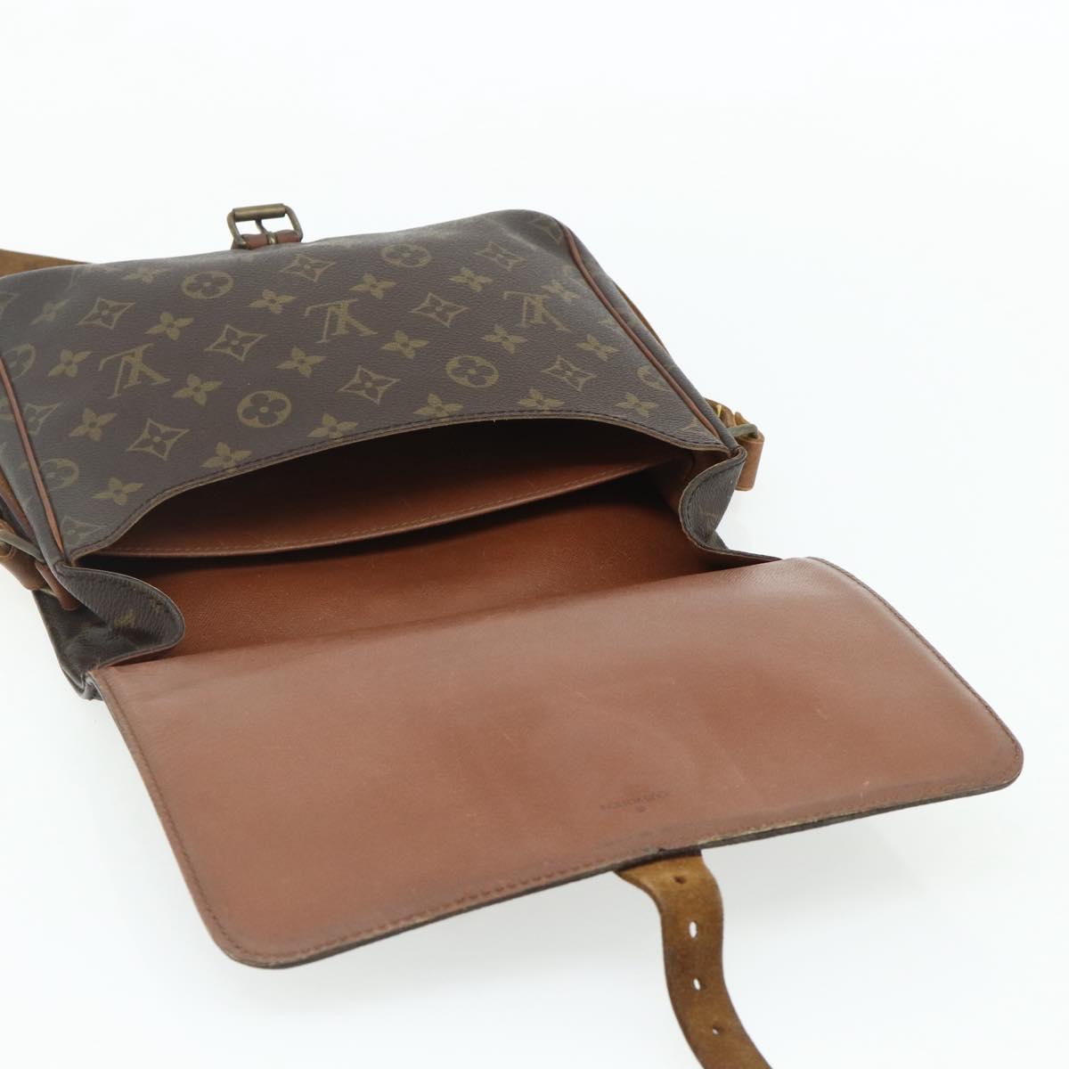 LOUIS VUITTON Monogram Cartouchiere GM Shoulder Bag M51252 LV Auth 178716