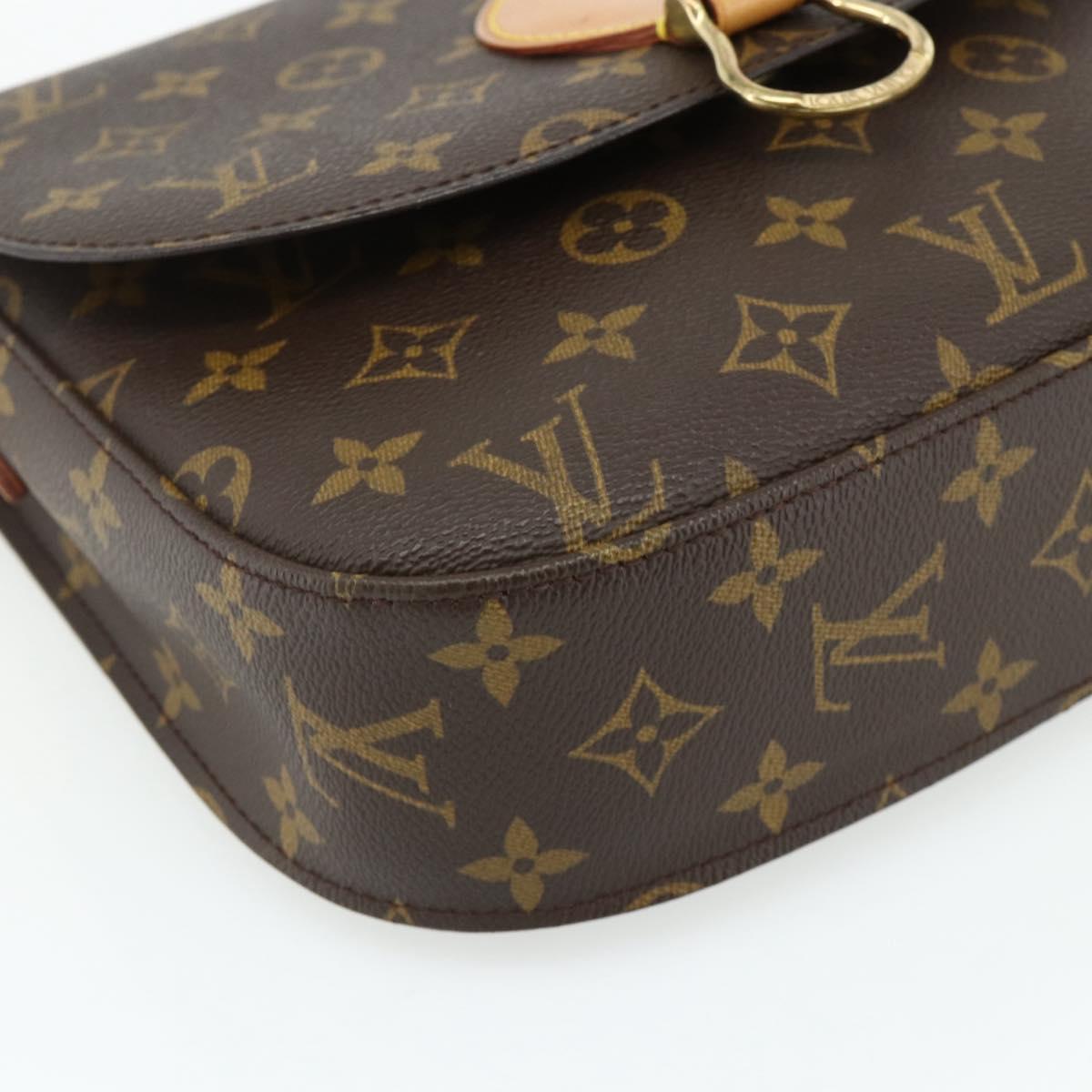 LOUIS VUITTON Monogram Saint Cloud GM Shoulder Bag M51242 LV Auth 178718A