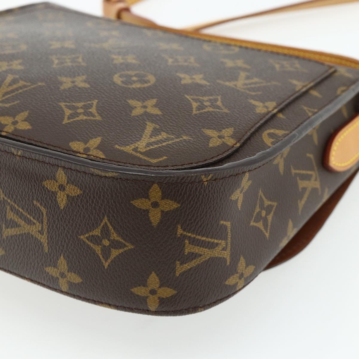 LOUIS VUITTON Monogram Saint Cloud GM Shoulder Bag M51242 LV Auth 178718A