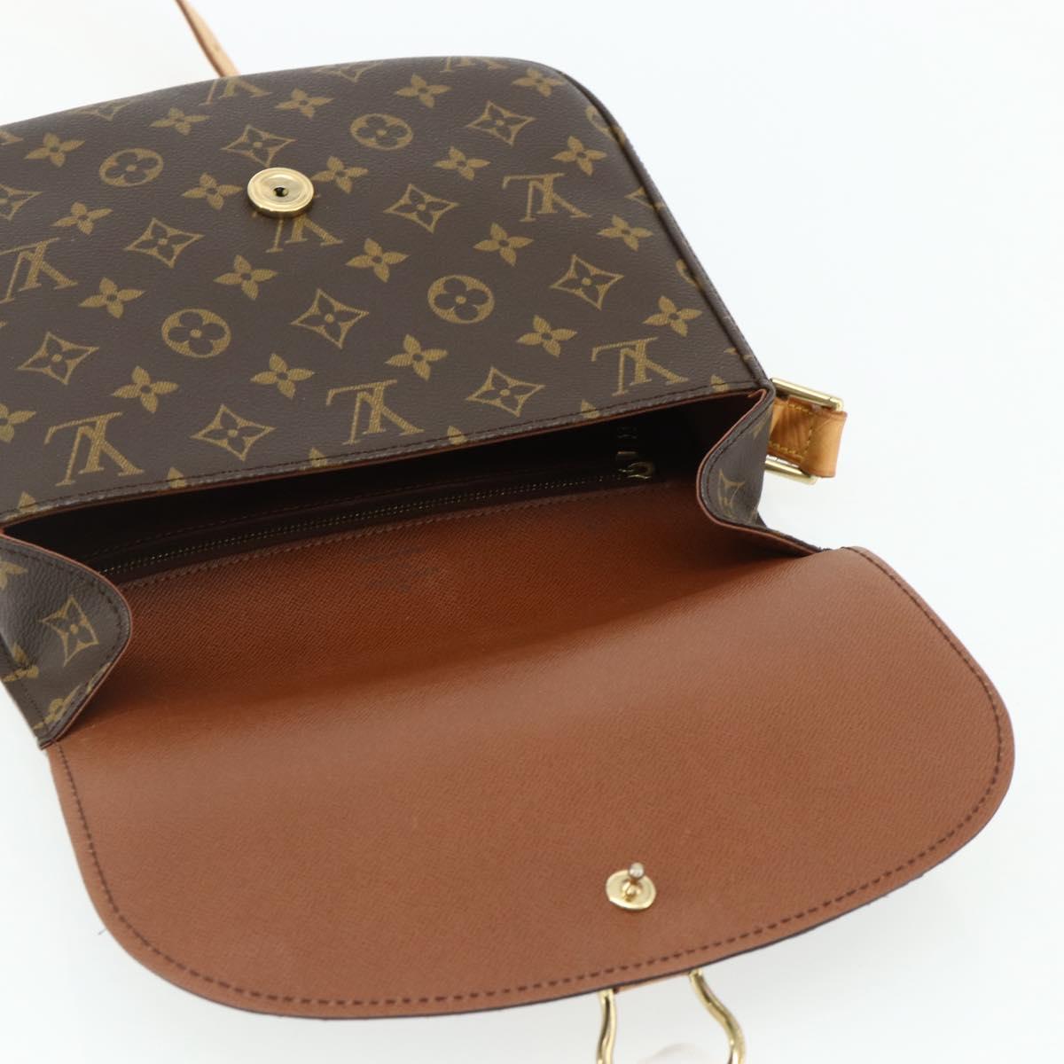 LOUIS VUITTON Monogram Saint Cloud GM Shoulder Bag M51242 LV Auth 178718A