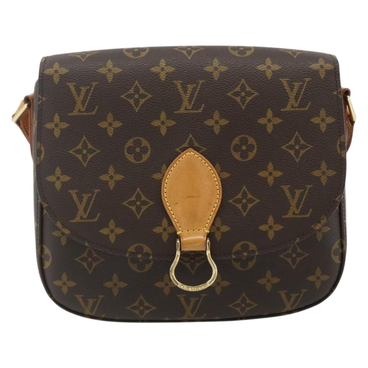 LOUIS VUITTON Monogram Saint Cloud GM Shoulder Bag M51242 LV Auth 178718A
