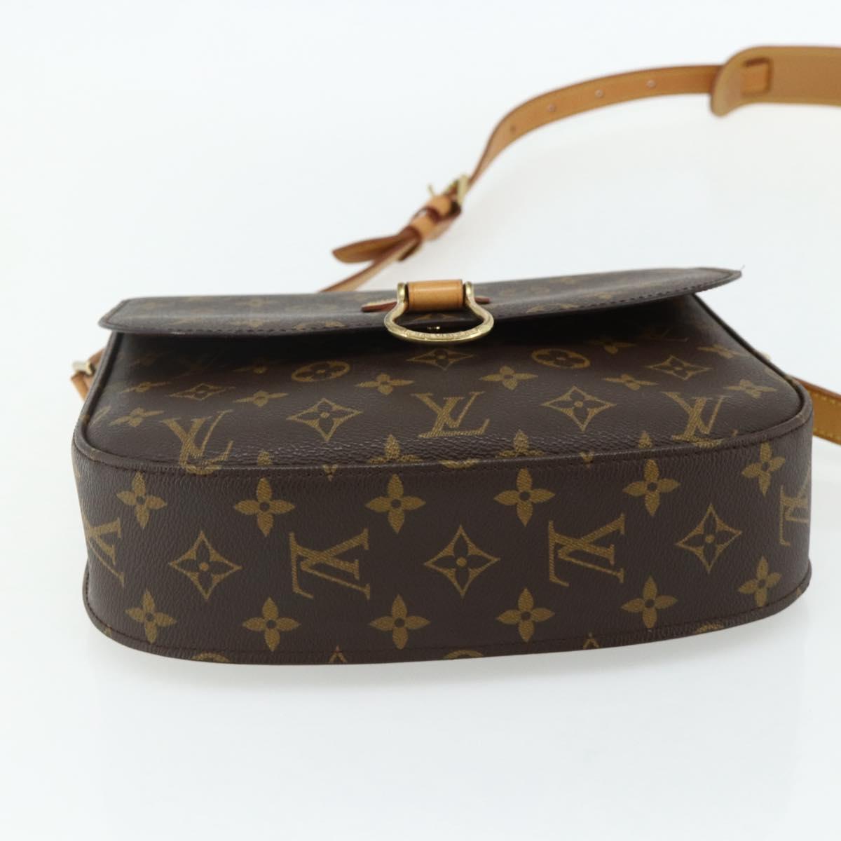 LOUIS VUITTON Monogram Saint Cloud GM Shoulder Bag M51242 LV Auth 178718A