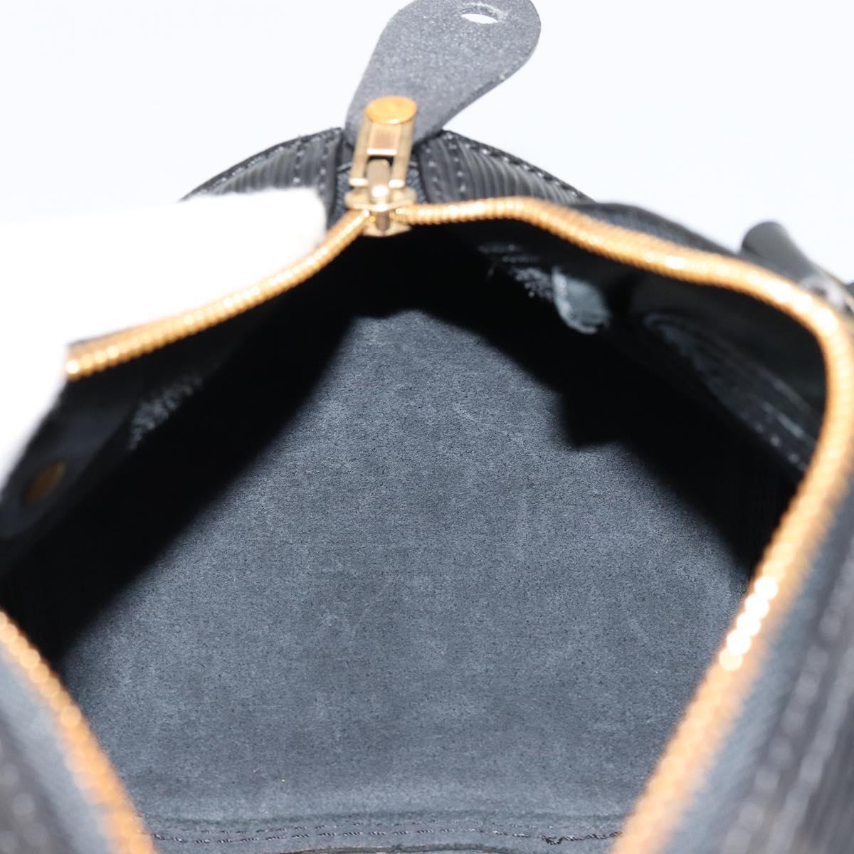 LOUIS VUITTON Epi Speedy 25 Hand Bag Black M59042 LV Auth 178719V