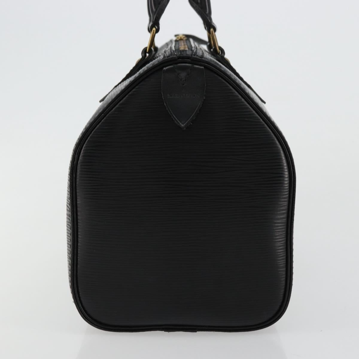 LOUIS VUITTON Epi Speedy 25 Hand Bag Black M59042 LV Auth 178719V