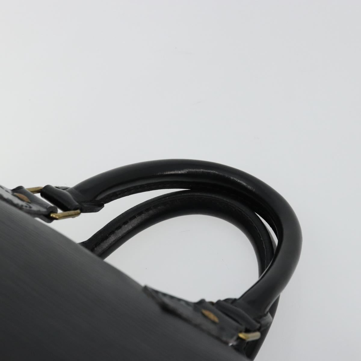 LOUIS VUITTON Epi Speedy 25 Hand Bag Black M59042 LV Auth 178719V