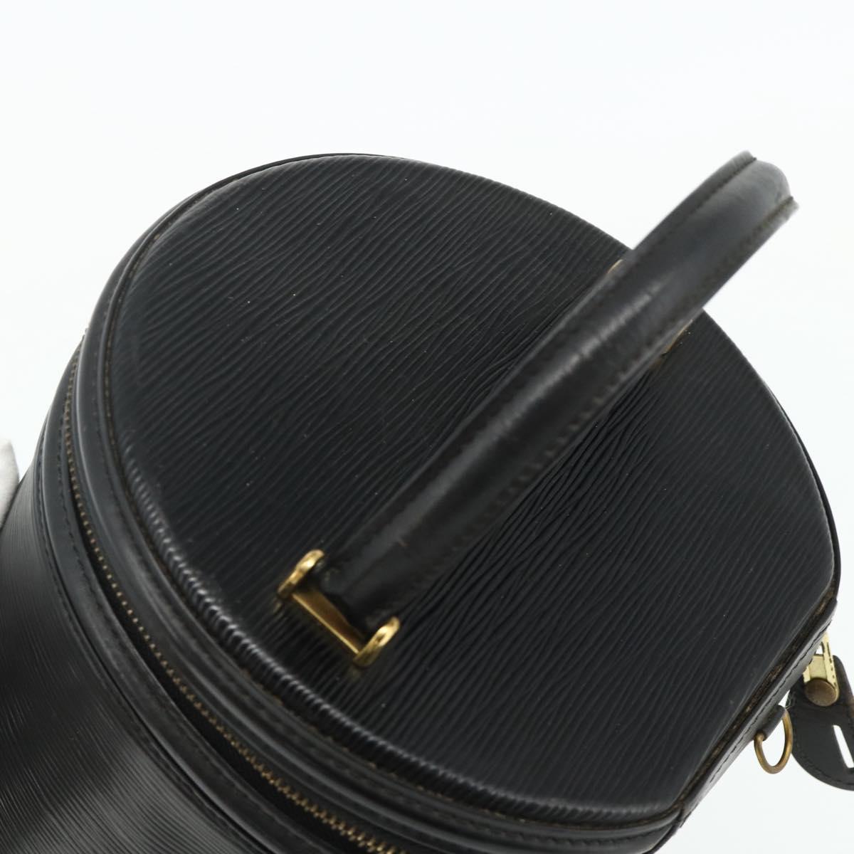 LOUIS VUITTON Epi Cannes Hand Bag Black M48032 LV Auth 178721