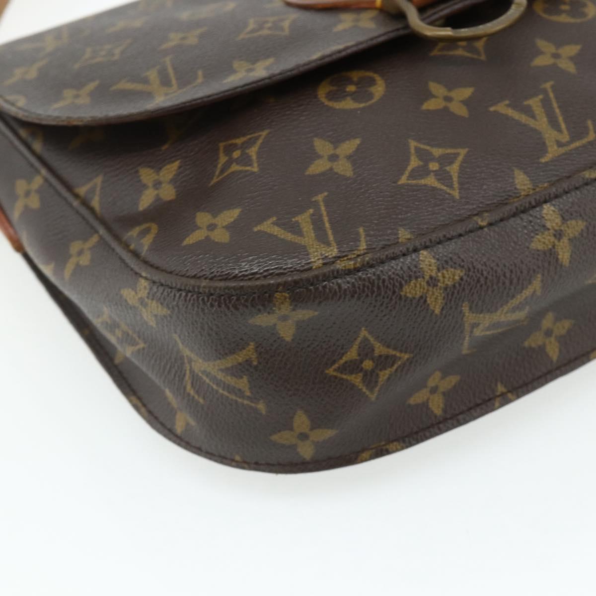 LOUIS VUITTON Monogram Saint Cloud GM Shoulder Bag M51242 LV Auth 178756