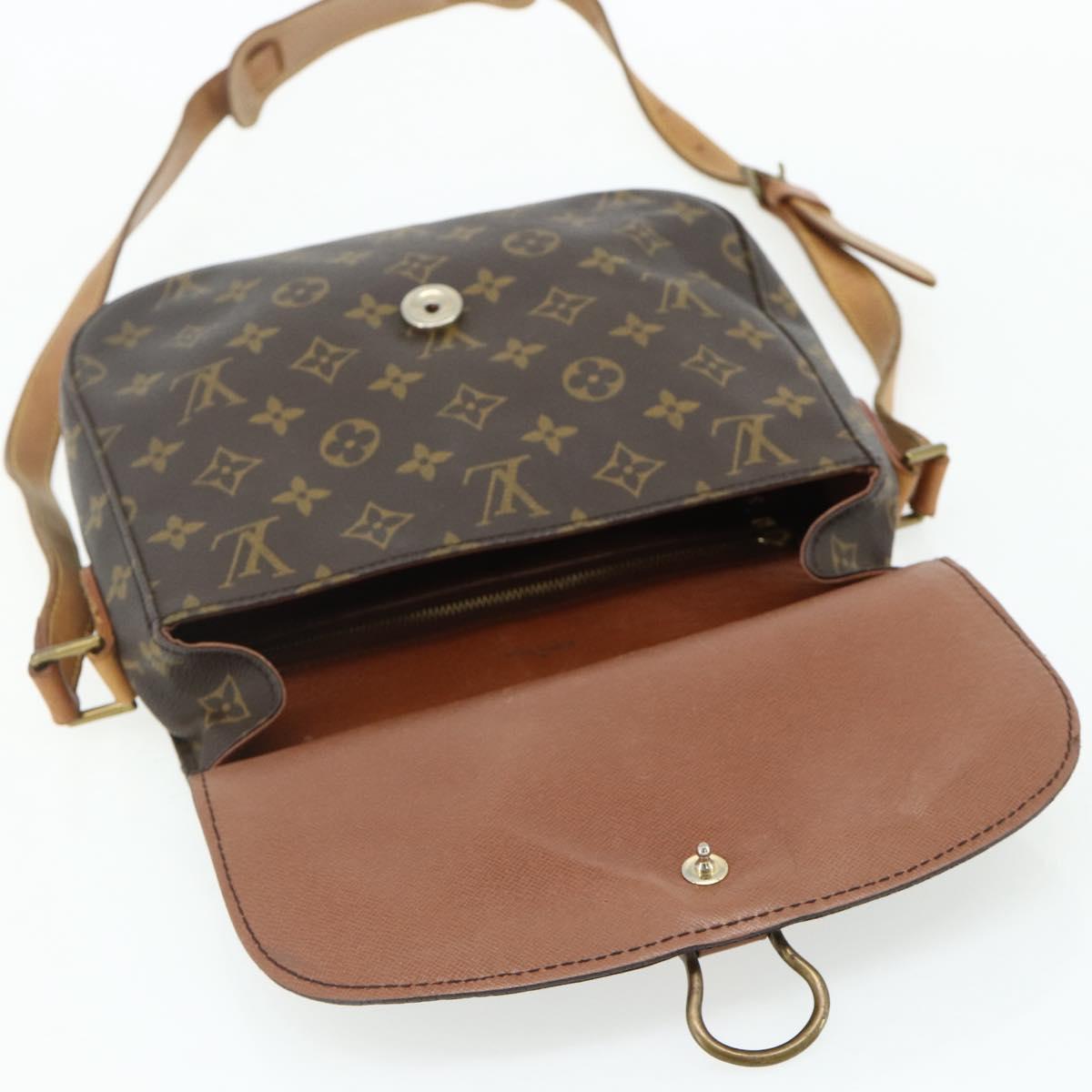 LOUIS VUITTON Monogram Saint Cloud GM Shoulder Bag M51242 LV Auth 178756