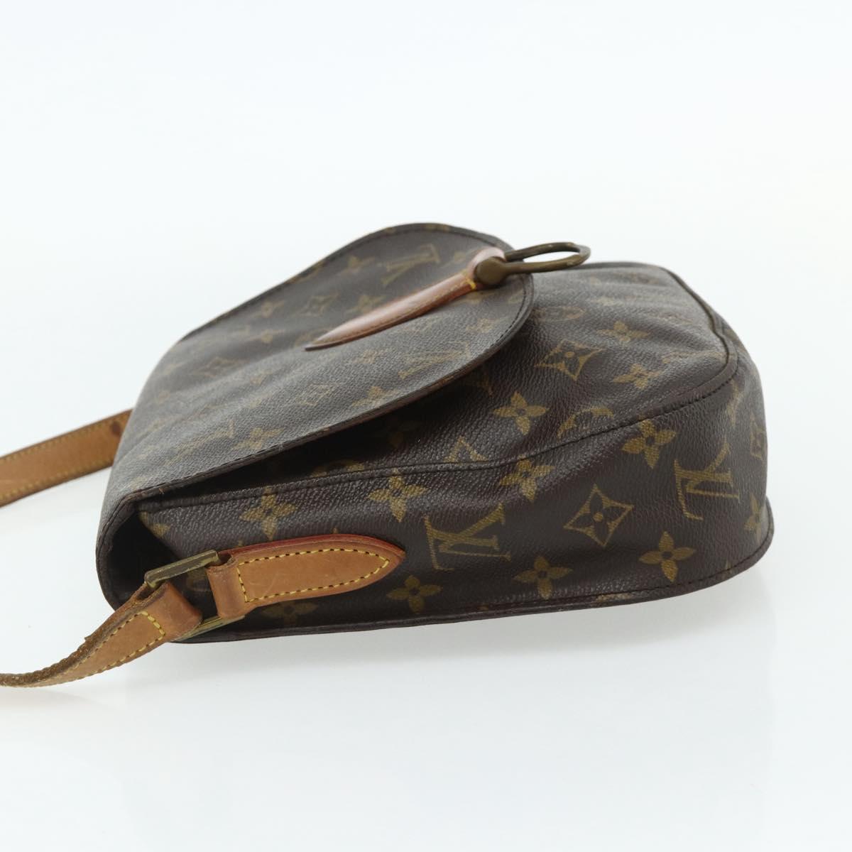 LOUIS VUITTON Monogram Saint Cloud GM Shoulder Bag M51242 LV Auth 178756